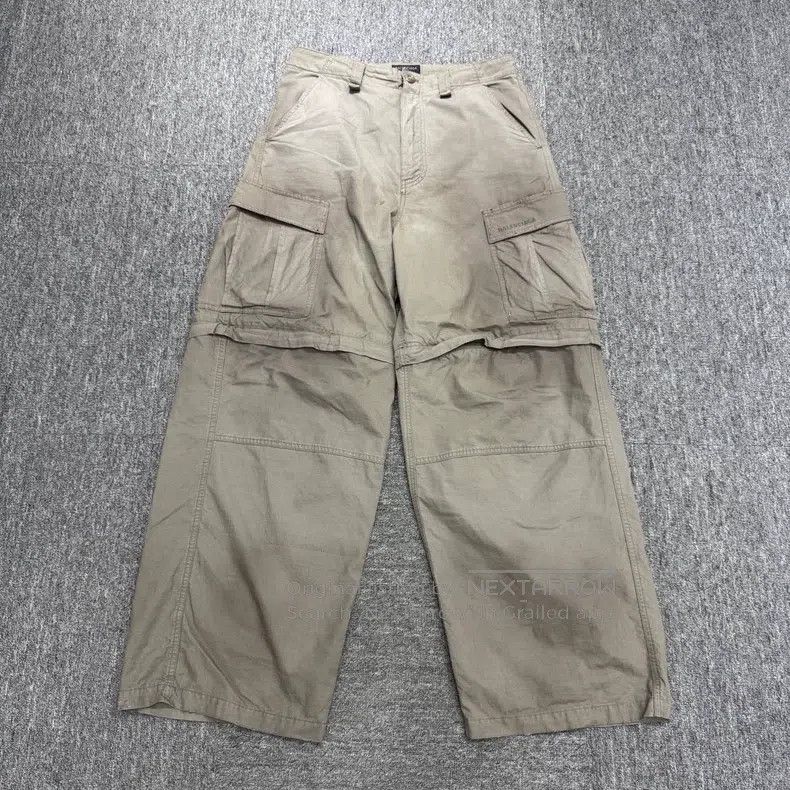 Balenciaga Balenciaga size XS Distressed detachable cargo pants Size US 27 - 1 Thumbnail