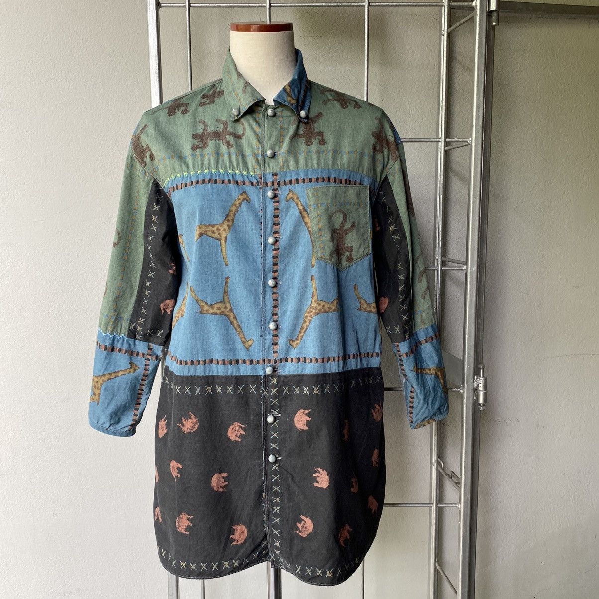 Hai Sporting Gear SPORTING GEAR HAI image SPRING & SUMMER 2002 Printed Shirt Size M / US 6-8 / IT 42-44 - 3 Thumbnail