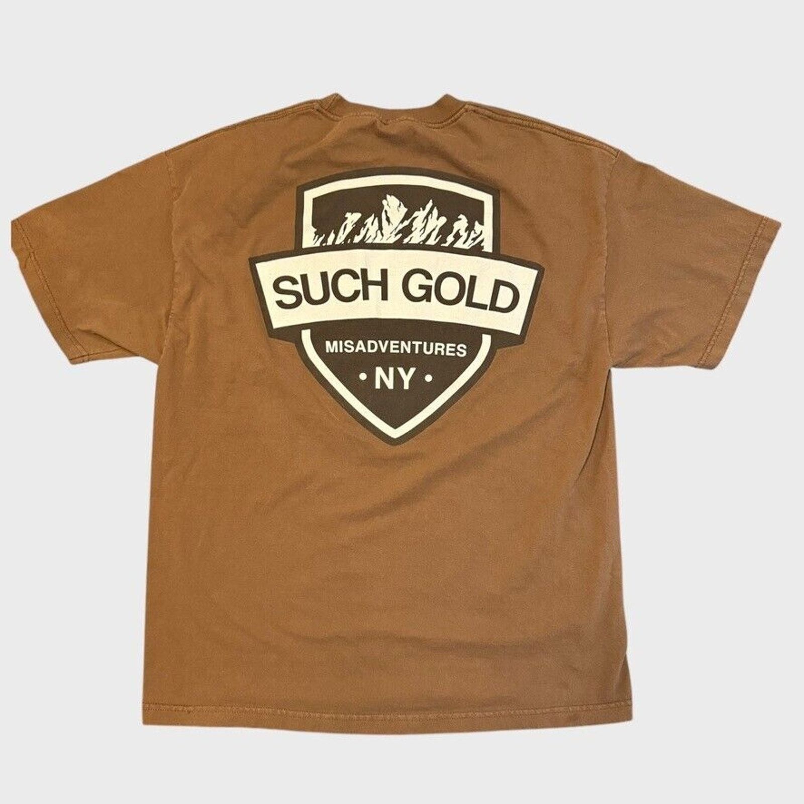Band Tees Such Gold Band Misadventures 2012 Brown T-Shirt Size XL Size US XL / EU 56 / 4 - 3 Thumbnail