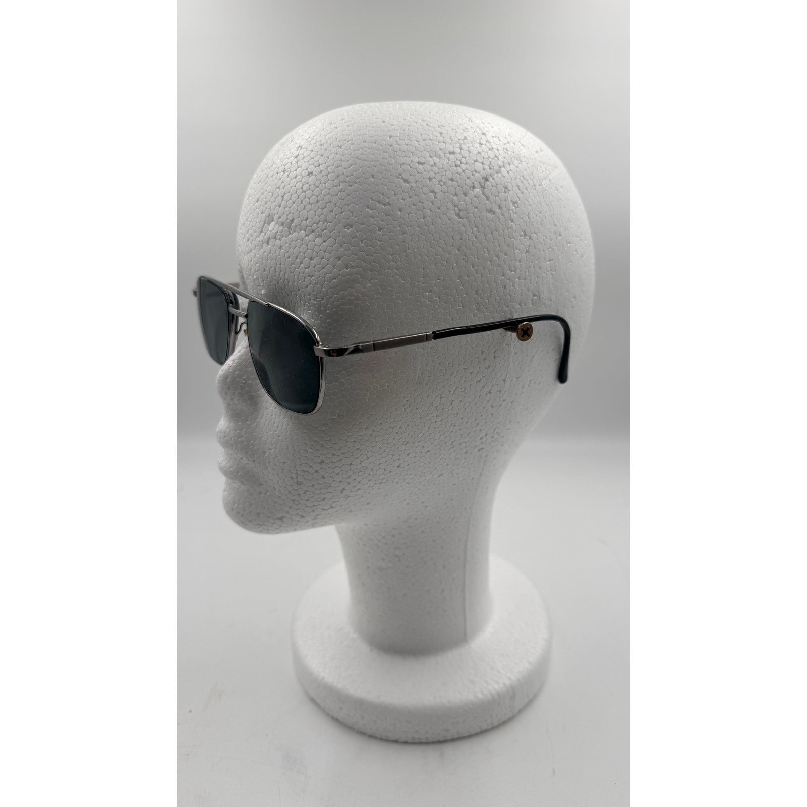 Other Vtg Firenza Silver Gray Metal Pilot Sunglasses FRAMES ONLY Size ONE SIZE - 2 Thumbnail