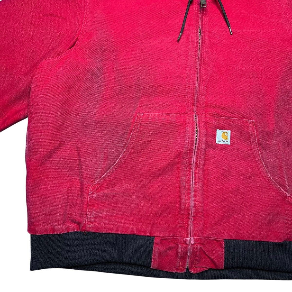 Carhartt Vintage Carhartt J140 Red Men’s Hooded Quilt Lined Jacket Size US XL / EU 56 / 4 - 11 Thumbnail