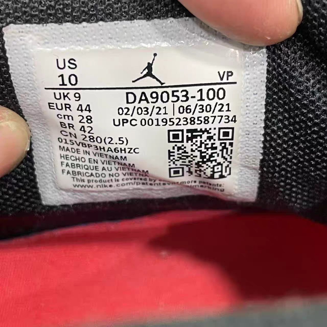 Jordan Brand Air Jordan 36 "Psychic Energy" Basketball Shoes K15 Size US 11 / EU 44 - 8 Thumbnail