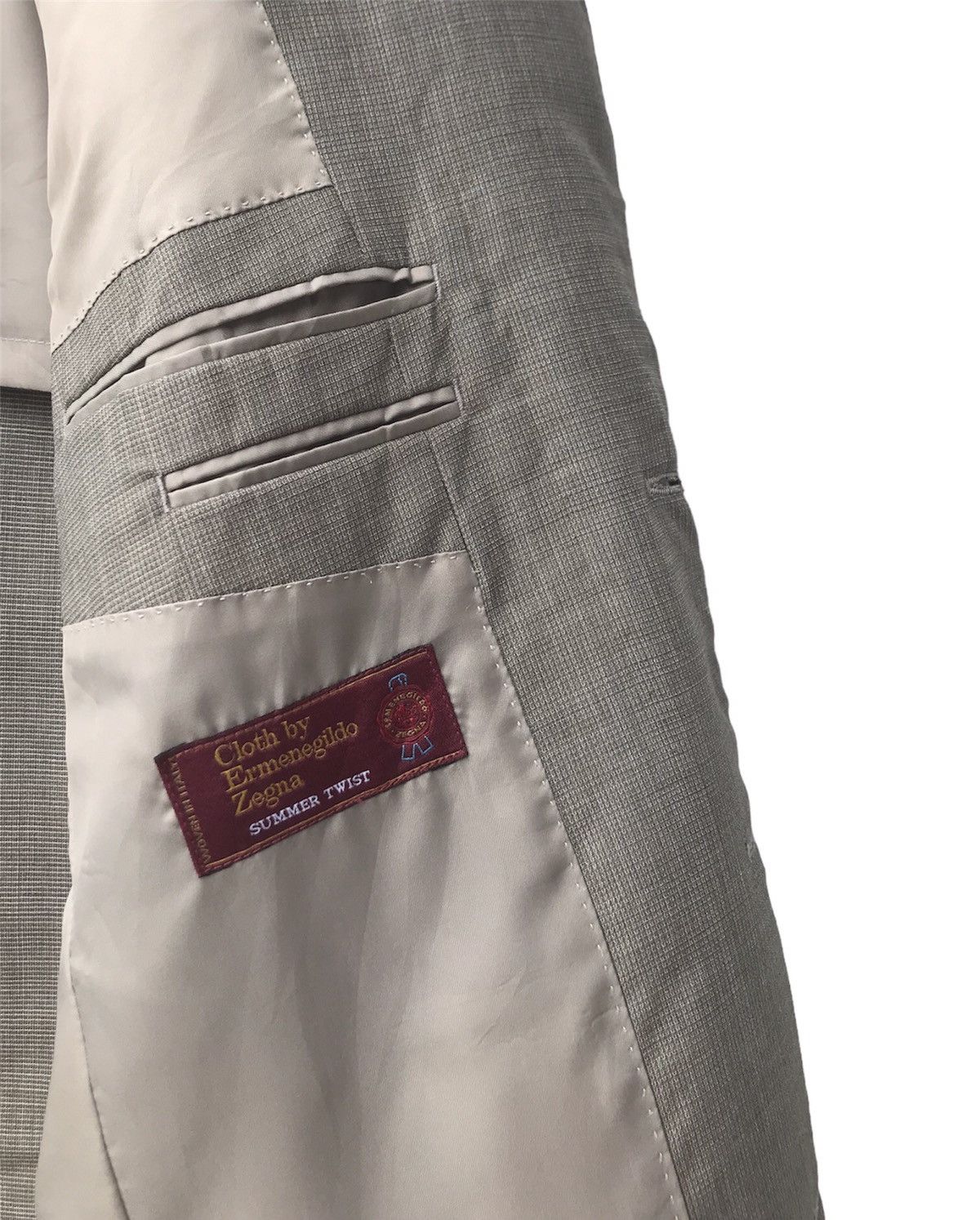 Ermenegildo Zegna × Vintage Vintage Ermenegildo Zegna Blazer Jacket Size US L / EU 52-54 / 3 - 9 Thumbnail