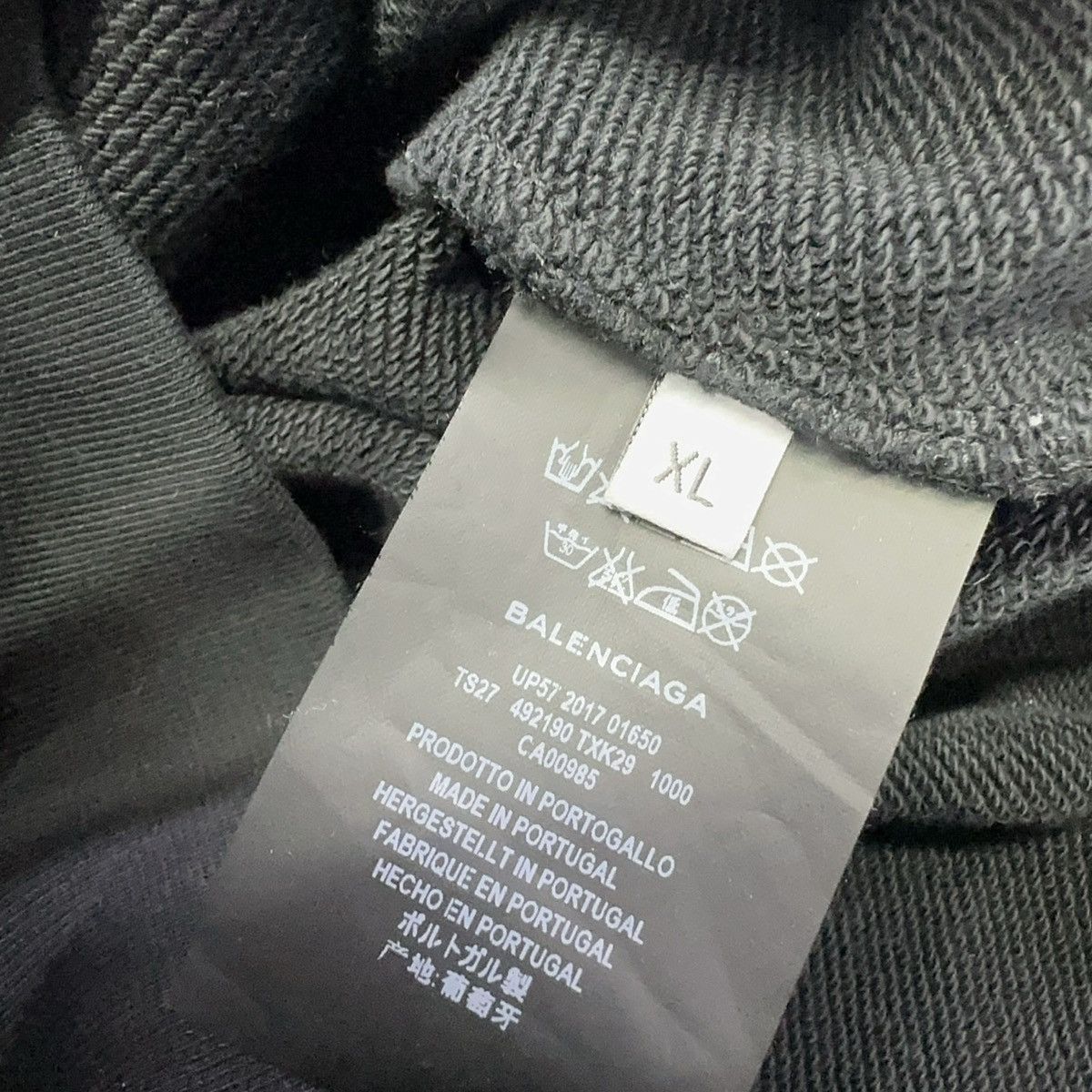 Balenciaga Balenciaga FW21 Hood logo Hoodie Size XL / US 12-14 / IT 48-50 - 7 Thumbnail