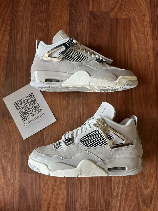 Jordan 4 Retro Frozen Moments (Women's) - AQ9129-001 - US