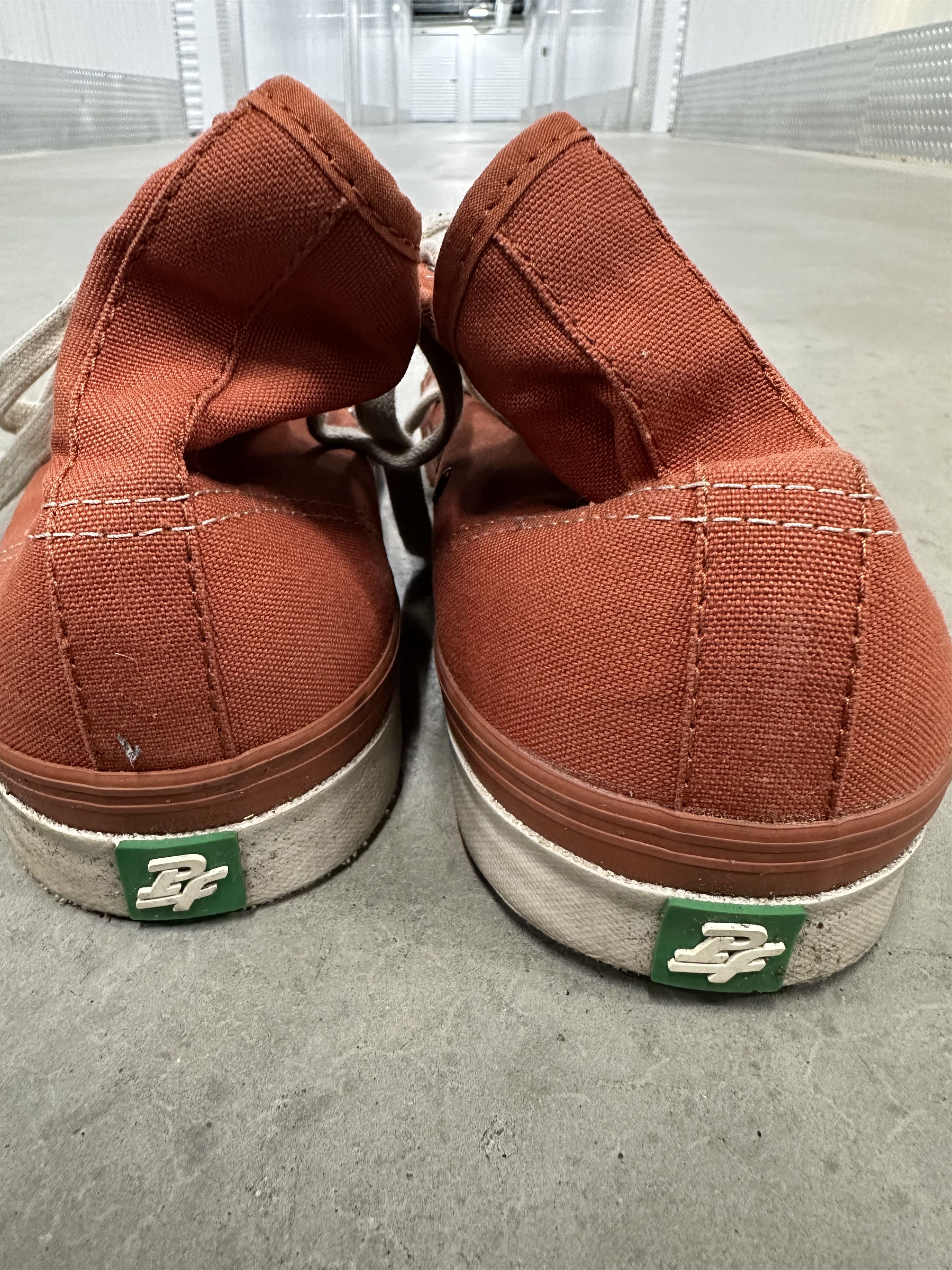 P.F. Flyers PF Flyers 2003 Re-Issue – Basketball Orange High Tops - 12 Size US 12 / EU 45 - 3 Thumbnail
