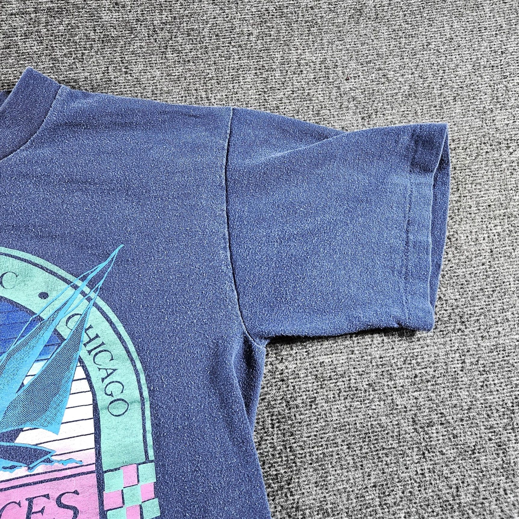 Vintage VINTAGE Belton Yacht Races Shirt Mens Small Blue Port Huron Mackinac Chicago 80s Size US S / EU 44-46 / 1 - 4 Thumbnail
