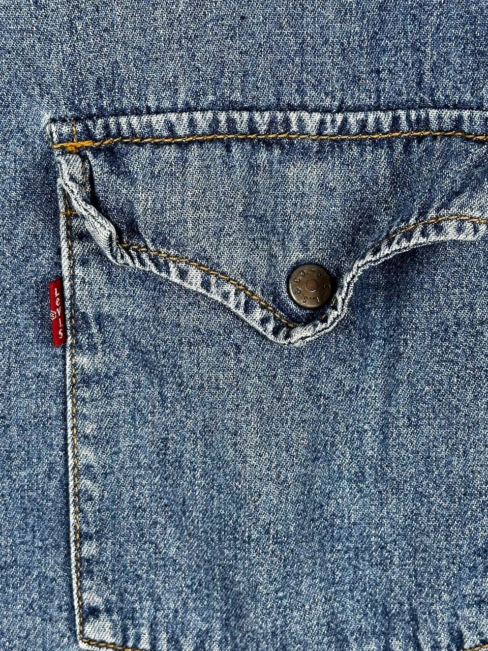 Levi's Vintage 90s Levis Shirt Button Up Indigo Size US L / EU 52-54 / 3 - 8 Thumbnail