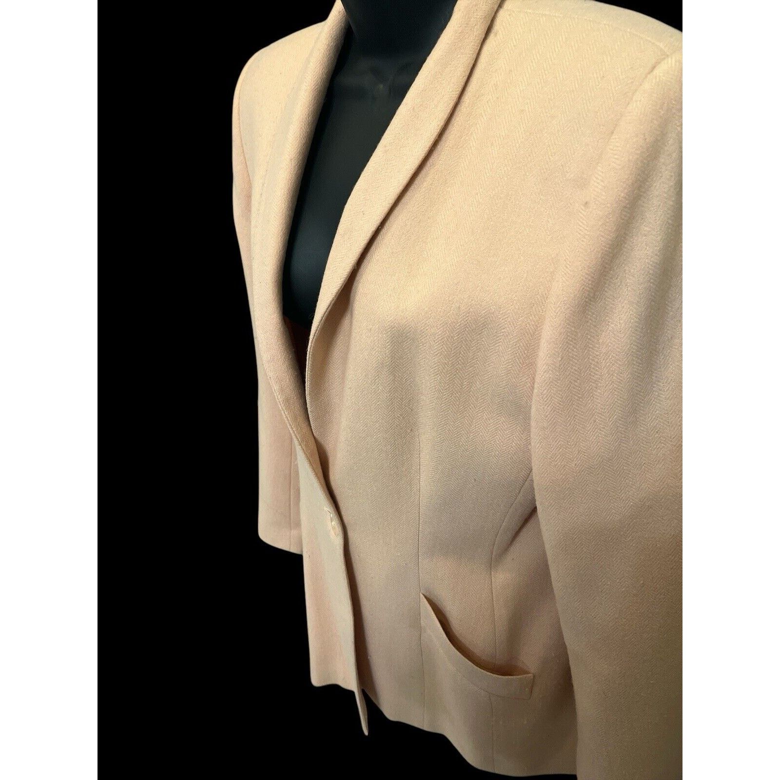Other Sparrs Women’s Pink Spring coat/blazzer: LARGE Size L / US 10 / IT 46 - 3 Thumbnail