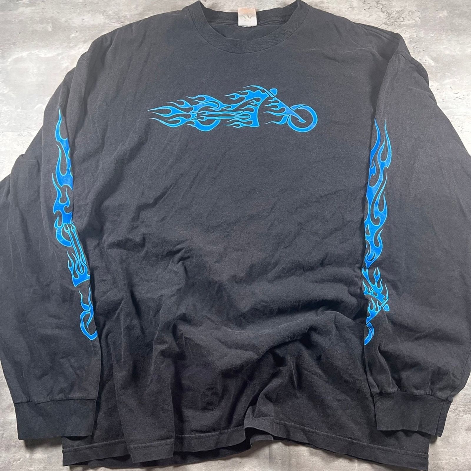 Harley Davidson Vintage biker, long sleeve Size US XL / EU 56 / 4 - 1 Thumbnail