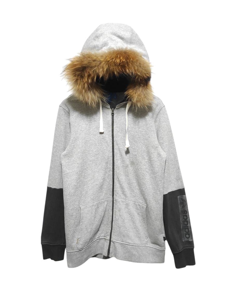 Adidas Adidas Zip Fur Hoodie i6w9 LGB style Size US S / EU 44-46 / 1 - 1 Thumbnail