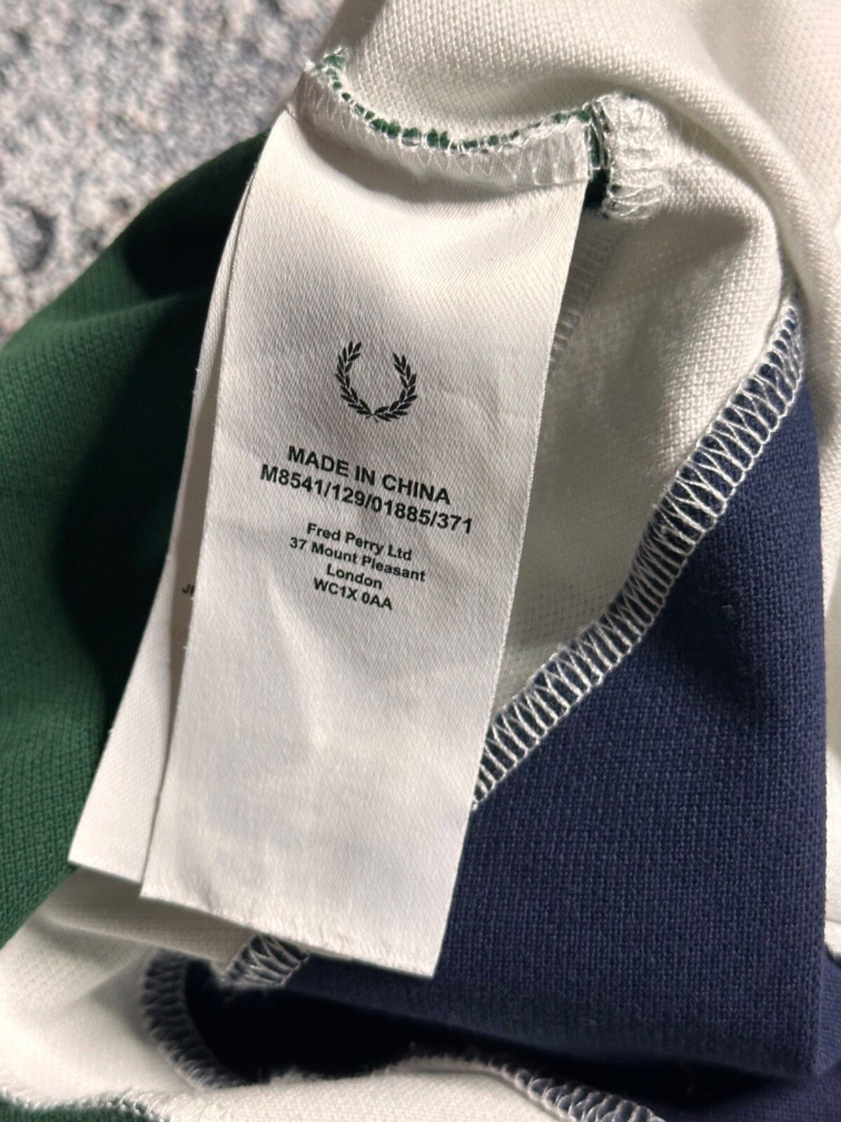 Fred Perry Fred Perry men's polo L Size US L / EU 52-54 / 3 - 7 Thumbnail