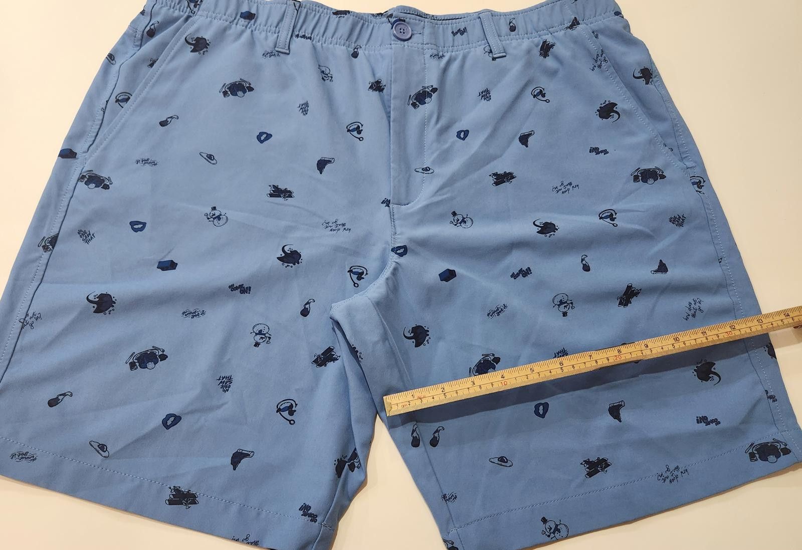 Under Armour Under Armour UA Drive Printed Golf Shorts Men's 42 Blue Size US 42 / EU 58 - 7 Thumbnail
