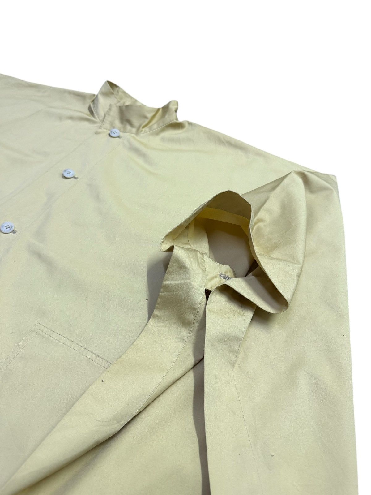Issey Miyake Vintage 80s Plantation by Issey Miyake Cotton Poncho Wide Size US M / EU 48-50 / 2 - 6 Thumbnail