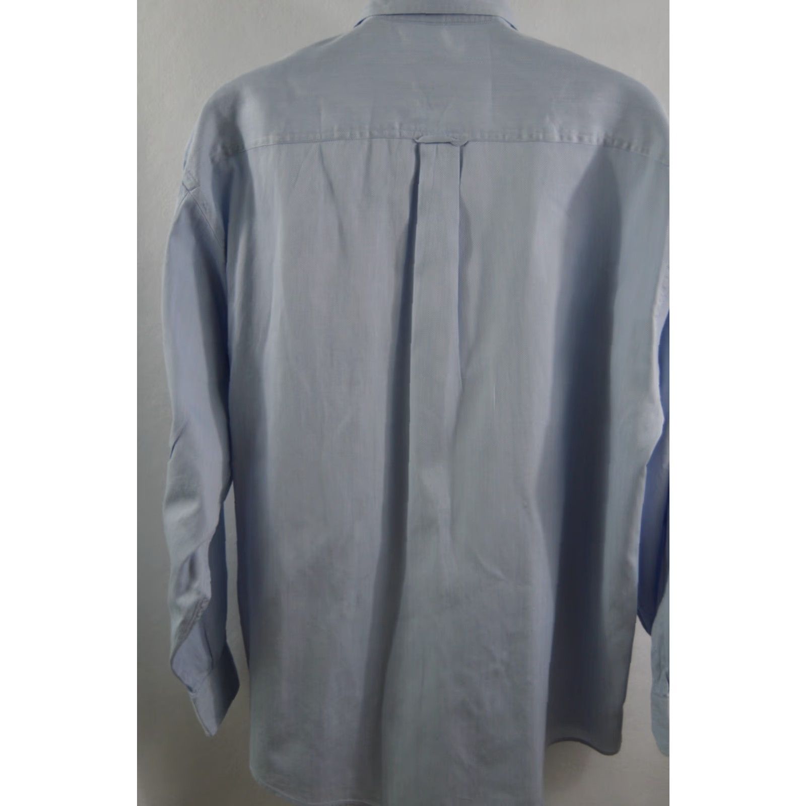 Nordstrom Nordstrom Men's Blue Button Up L/S Shirt L Natural Style HerringBone Vintage Button-Up Shirt Brown Cotton Classic Men’s Shirt Size US L / EU 52-54 / 3 - 2 Thumbnail