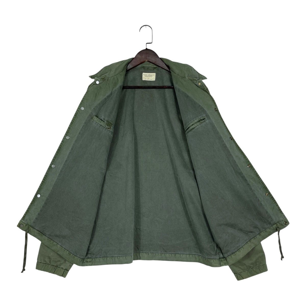 Nudie Jeans Nudie Jeans Co Torkel Coach Jacket Army Organic Cotton Size US M / EU 48-50 / 2 - 6 Thumbnail