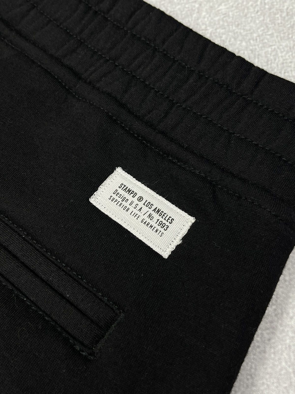 Stampd Mens STAMPD Black Shorts Size M Size US 32 / EU 48 - 4 Thumbnail