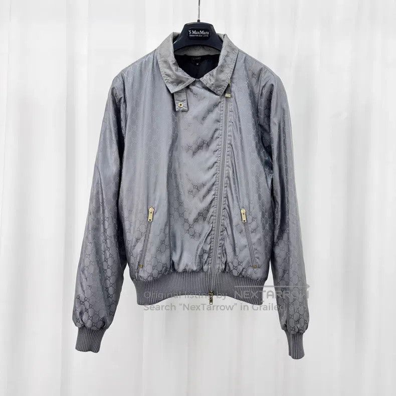 Gucci Dark pattern old flower full print jacket