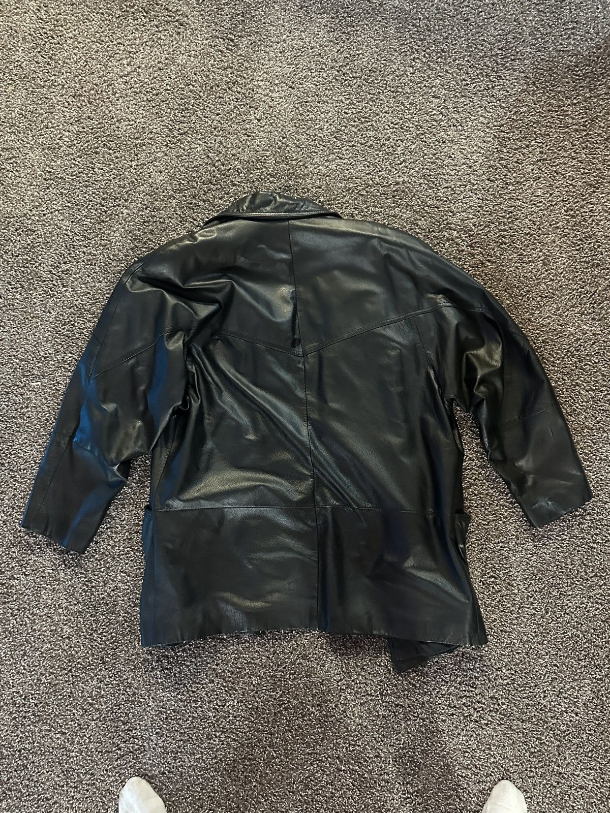 Vintage Vintage leather jacket Size US L / EU 52-54 / 3 - 3 Thumbnail