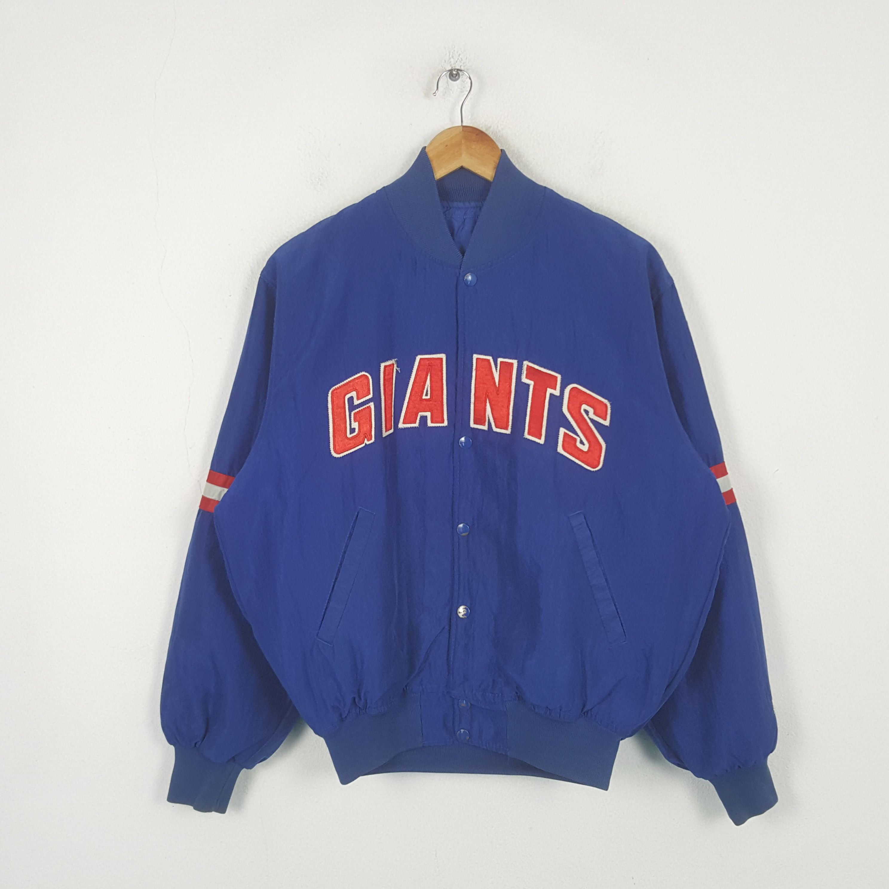 Vintage 90's Giants NFL Football Team Bombers Jacket RR23