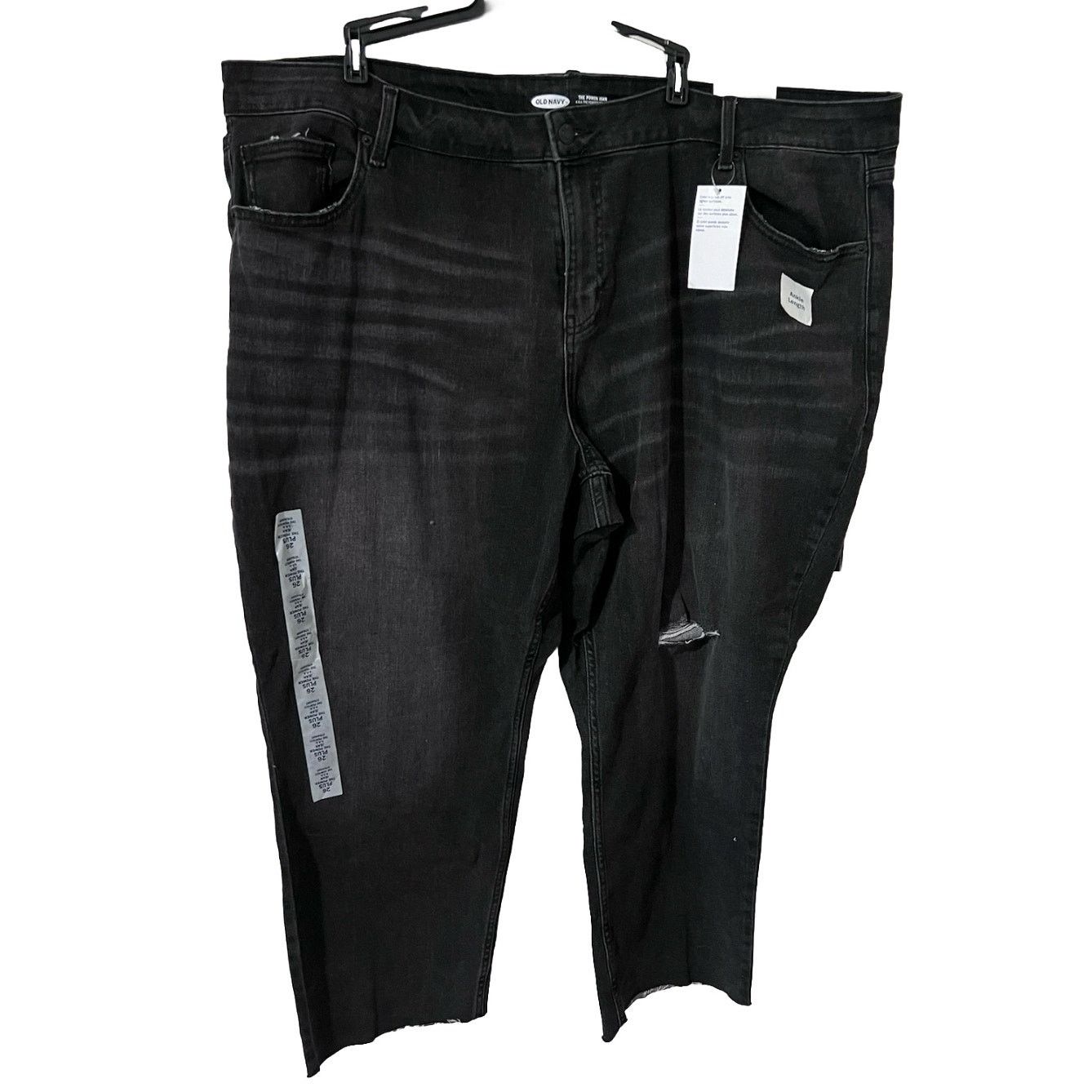 Old Navy Power Jean 26 Perfect Straight Ankle High-Rise Stretch Pant Size 42" / US 20 - 1 Thumbnail
