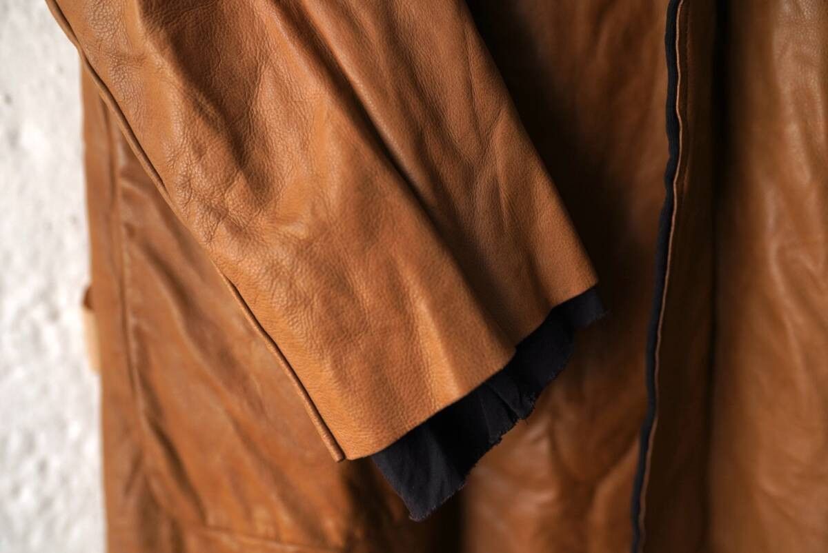 Carpe Diem 04SS Washable Leather Coat Size US M / EU 48-50 / 2 - 2 Thumbnail