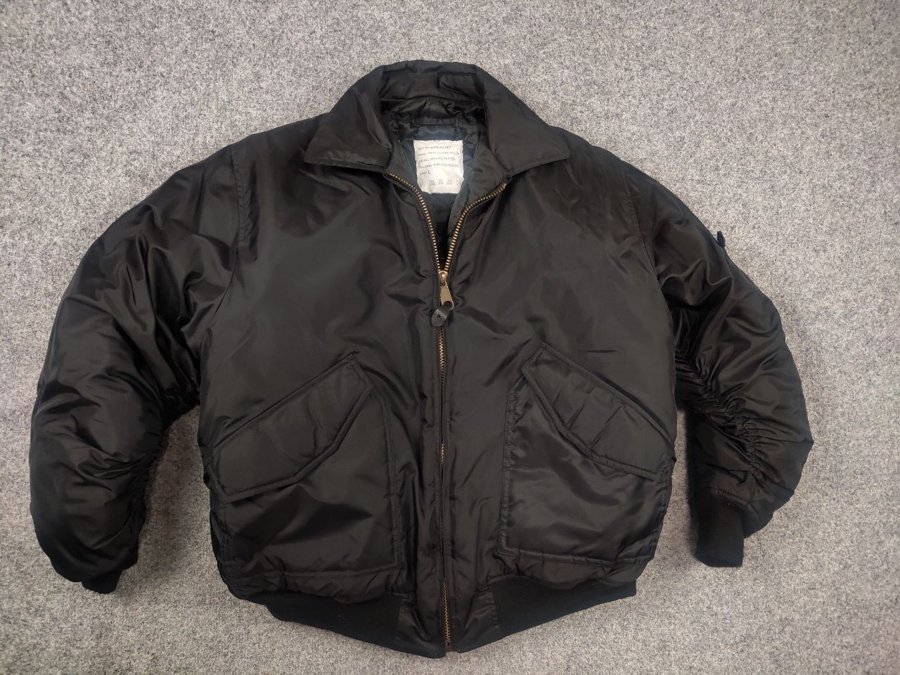 Vintage Vintage Air Force MA2 USA Weather Bomber Jacket Military Size US L / EU 52-54 / 3 - 3 Thumbnail