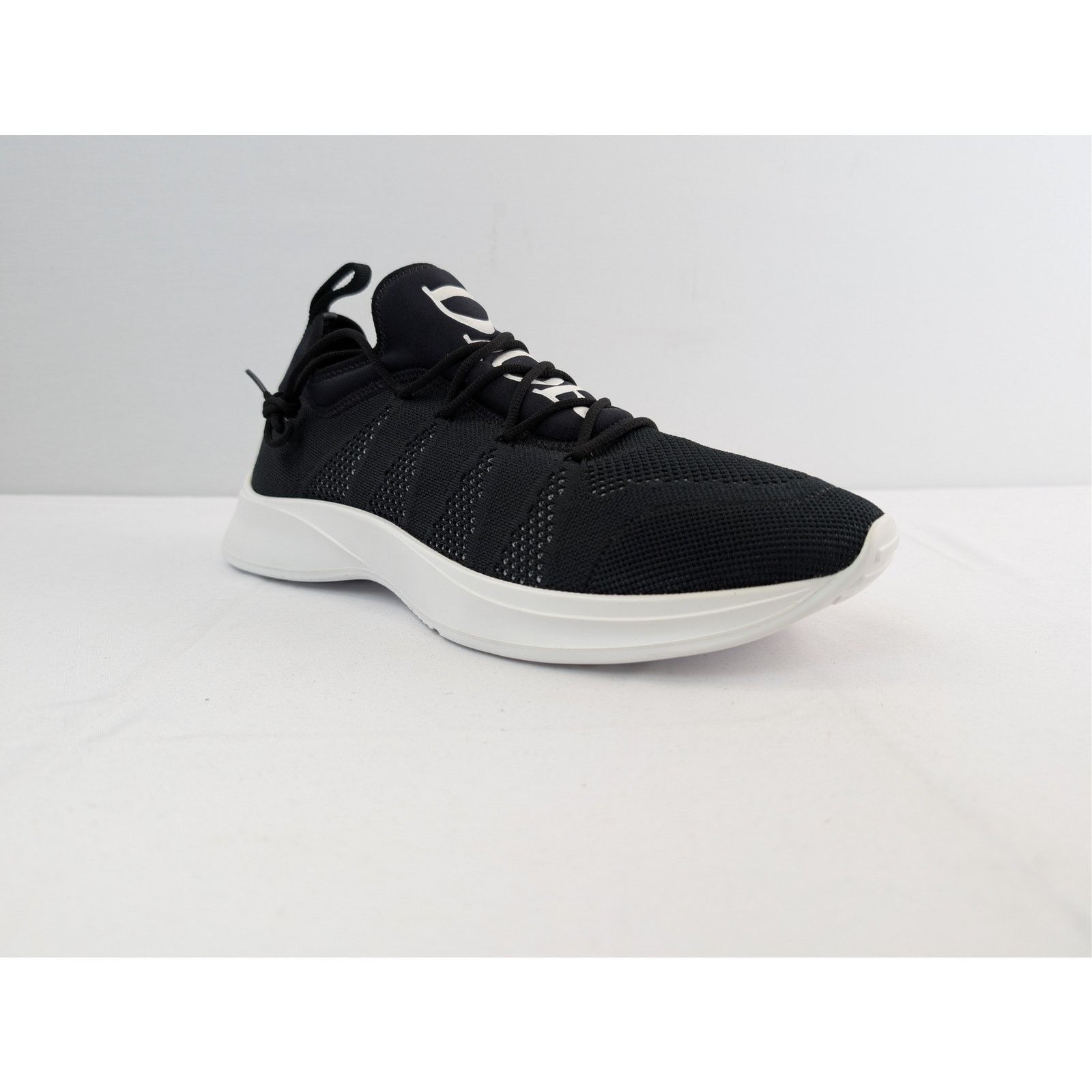 Dior o1rshd1 B25 Neoprene Runner sneaker in Black/White Size US 13 / EU 46 - 2 Thumbnail