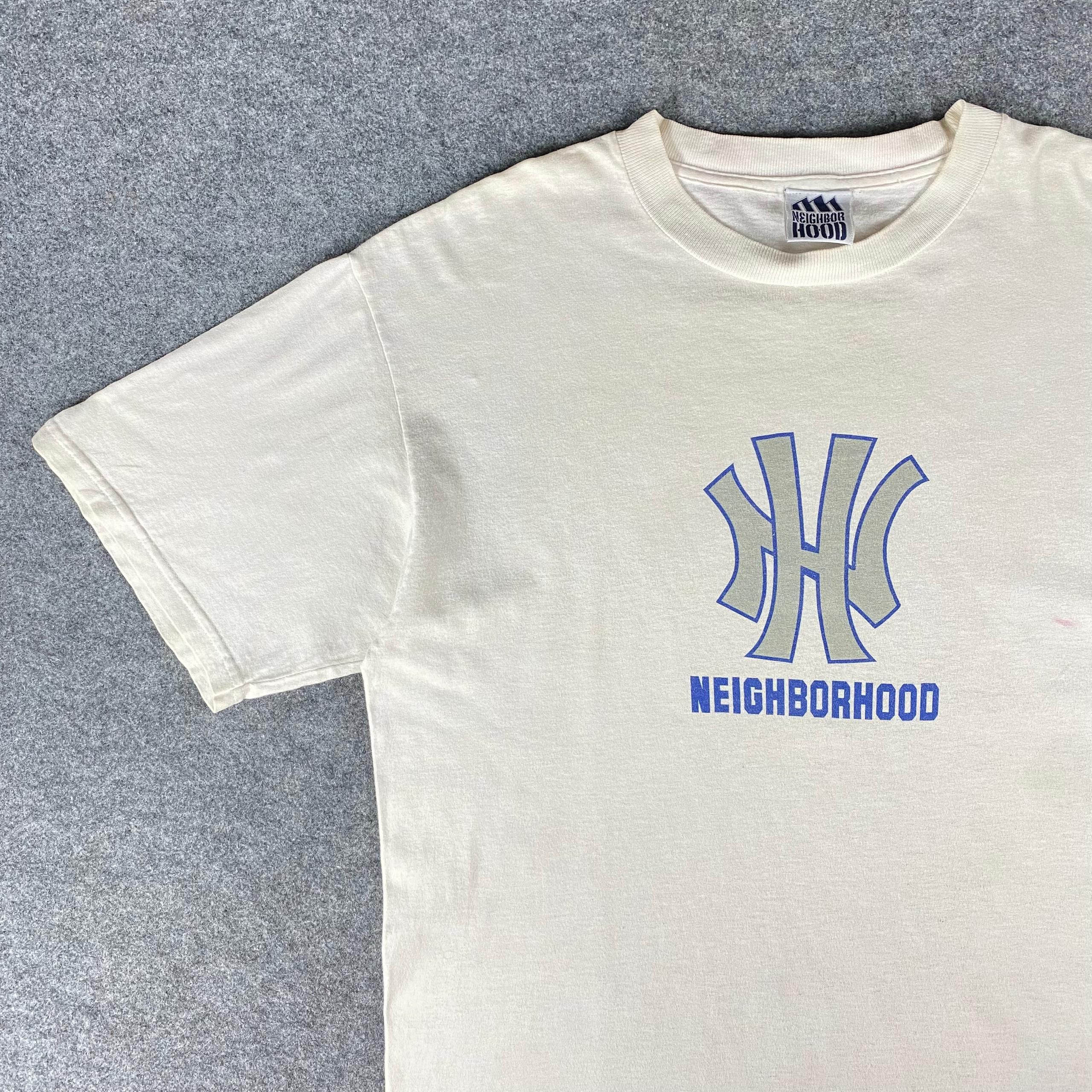 Neighborhood Vintage 90s Neighborhoods Streetwear Tshirt Size US L / EU 52-54 / 3 - 5 Thumbnail