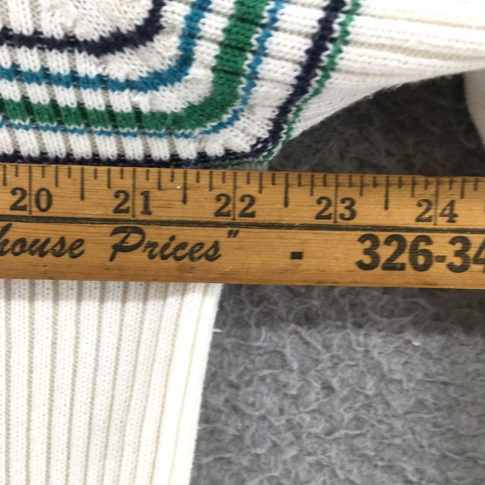 BKE BKE Sweater Mens M White Cotton Blend Knit Full Zip Long Sleeve Mock Neck Shirt Size US M / EU 48-50 / 2 - 4 Thumbnail