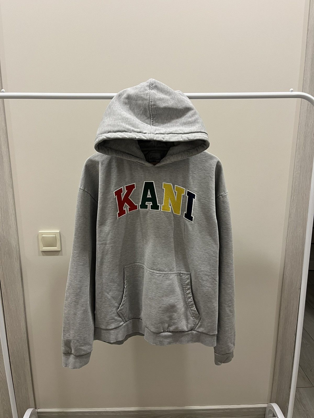 Karl Kani Vintage Karl Kani Hoodie Rap Y2K Streetwear Grey Size US XL / EU 56 / 4 - 1 Thumbnail