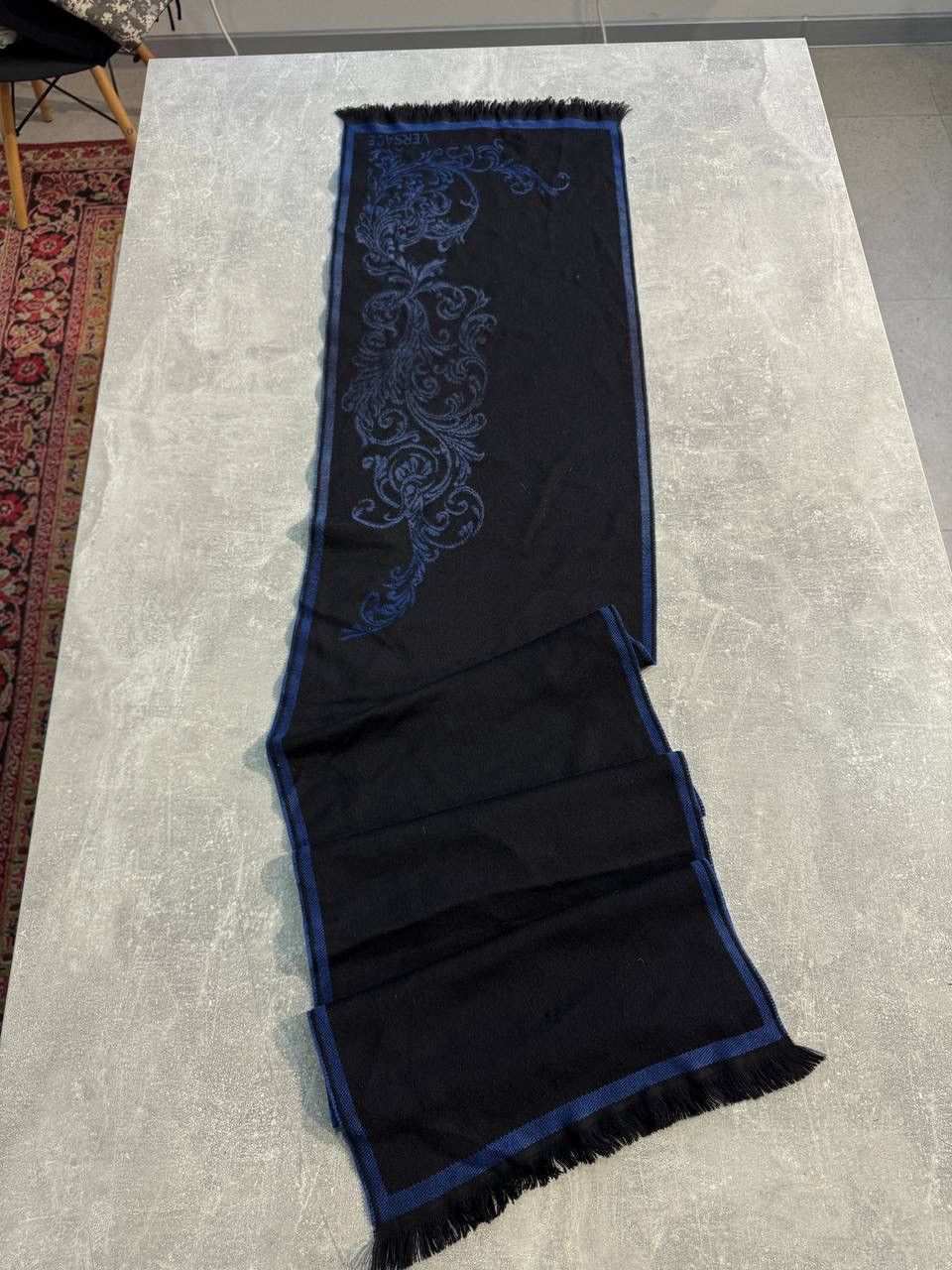 Versace Versace Scarf wool made in Italy Size ONE SIZE - 4 Thumbnail