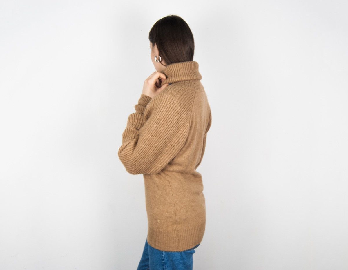 Chanel Chanel Camelhair Long Turtleneck Sweater Tunique Dress Size M / US 6-8 / IT 42-44 - 4 Thumbnail