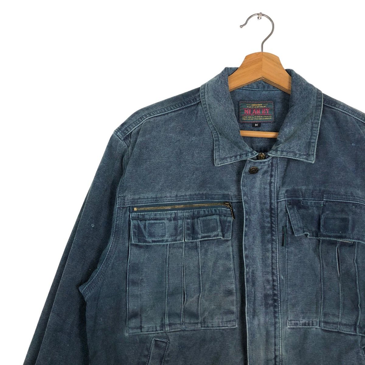 Hysteric Glamour 🔥Vtg Bomber Jacket Worker Near By Cargo Pocket Japan Size US M / EU 48-50 / 2 - 7 Thumbnail