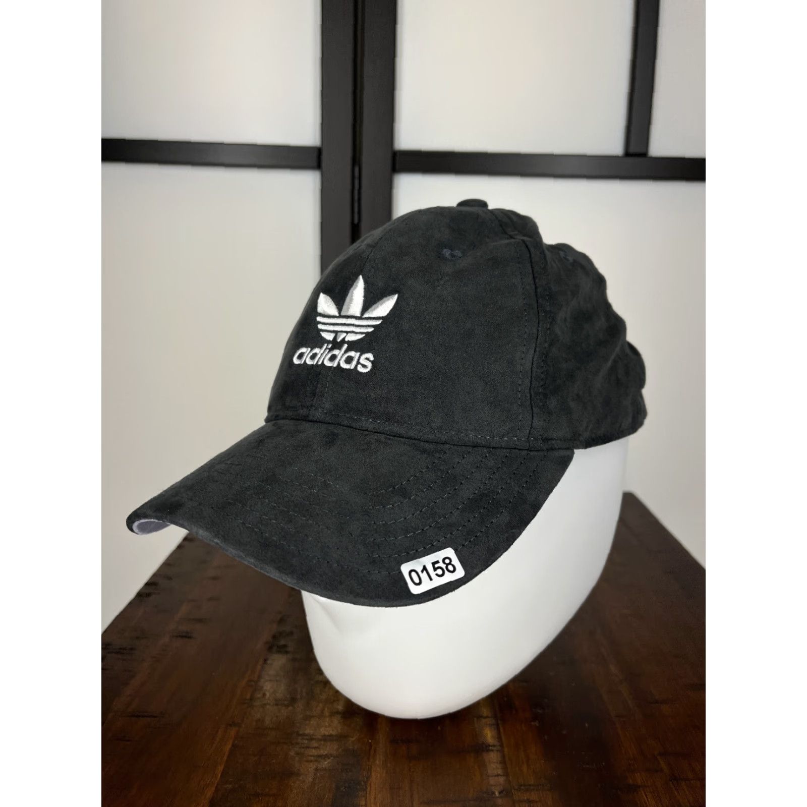 Adidas adidas Hat Cap Strap Back Womens One Size Gray Polyester Cotton Blend 3 Stripes Baseball Cap - Women - One Size - Gray - Cotton Polyester - 3 Stripes Size ONE SIZE - 4 Thumbnail