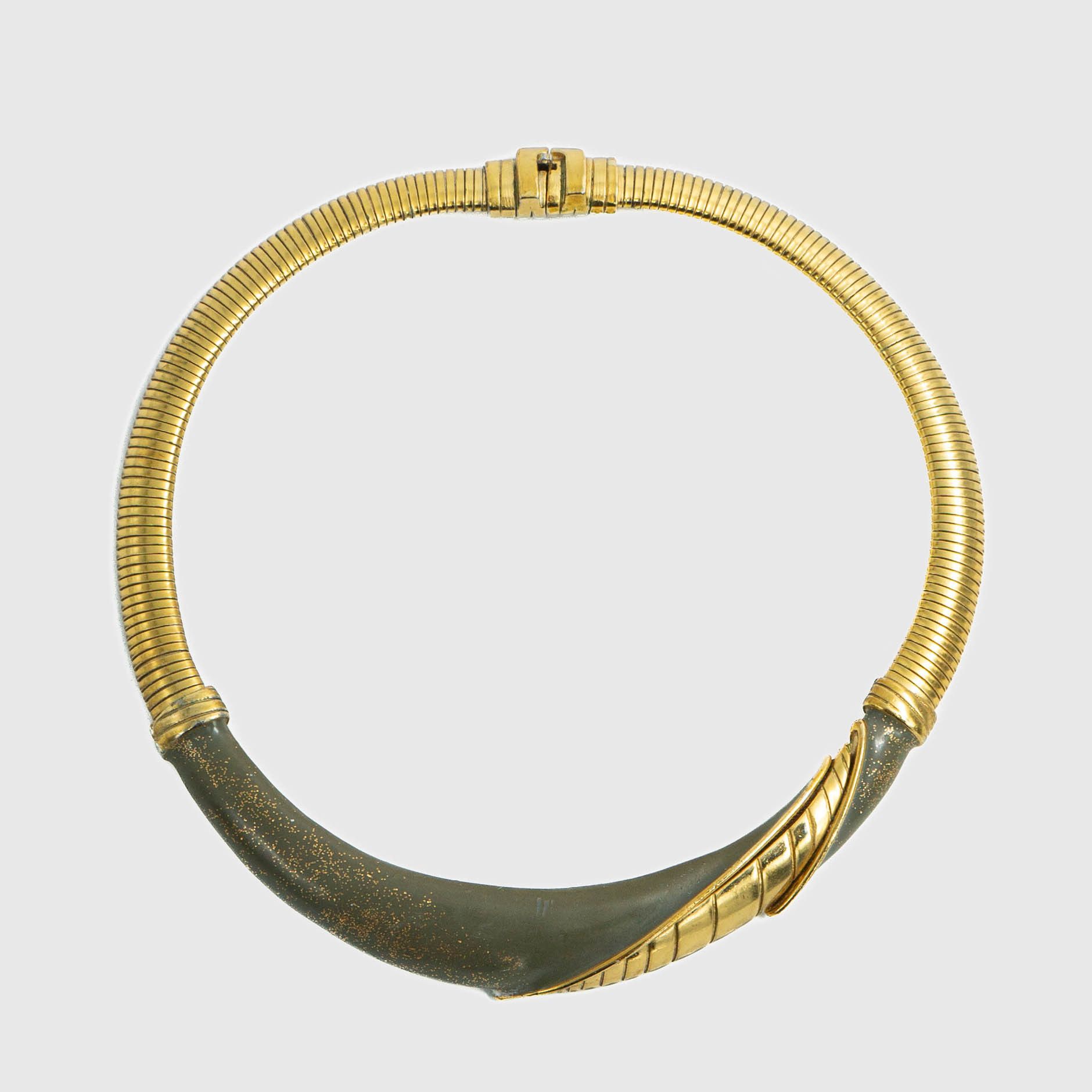 Ungaro Paris UNGARO Paris Gold Necklace Vintage 80s 90s Size ONE SIZE - 2 Thumbnail