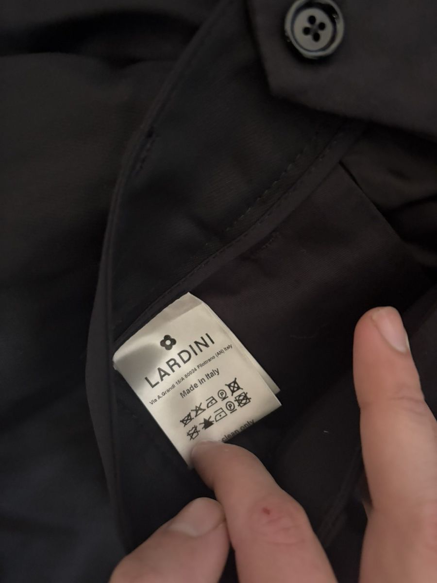 Lardini Lardini Black Pleated Trousers Size US 38 / EU 54 - 5 Thumbnail