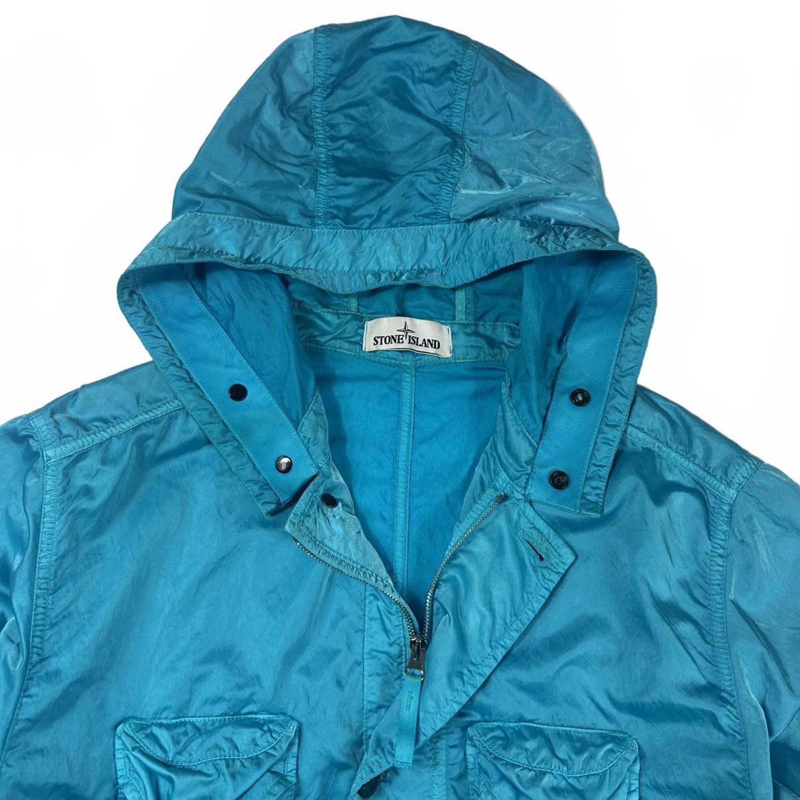 Stone Island Stone Island Nylon Raso-TC Multi Pocket Jacket Blue Small Size US S / EU 44-46 / 1 - 3 Thumbnail