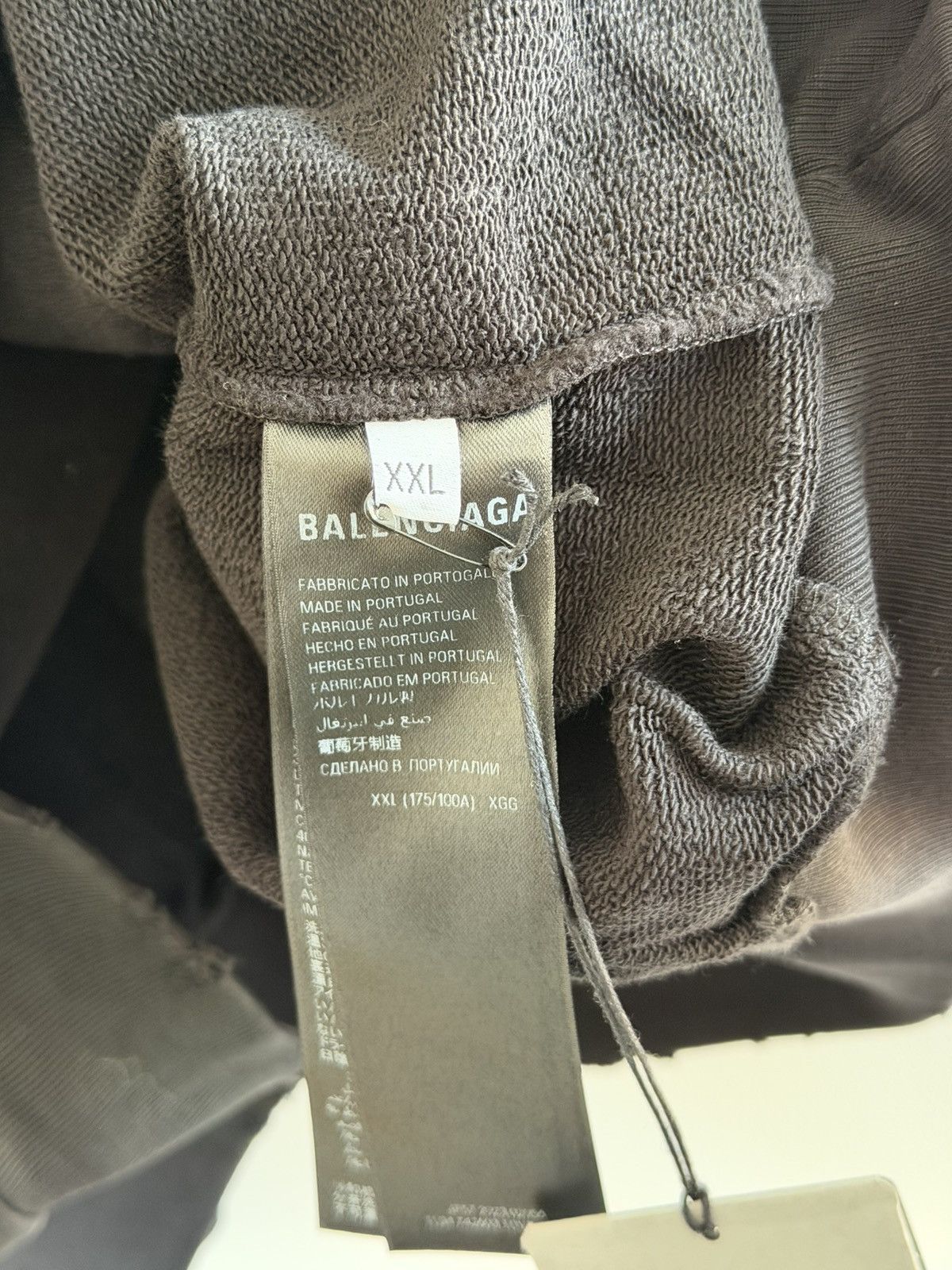 Balenciaga *RARE* BALENCIAGA DEMNA DISTRESSED BITCOIN HOODIE XXL BOXY Size US XXL / EU 58 / 5 - 11 Thumbnail