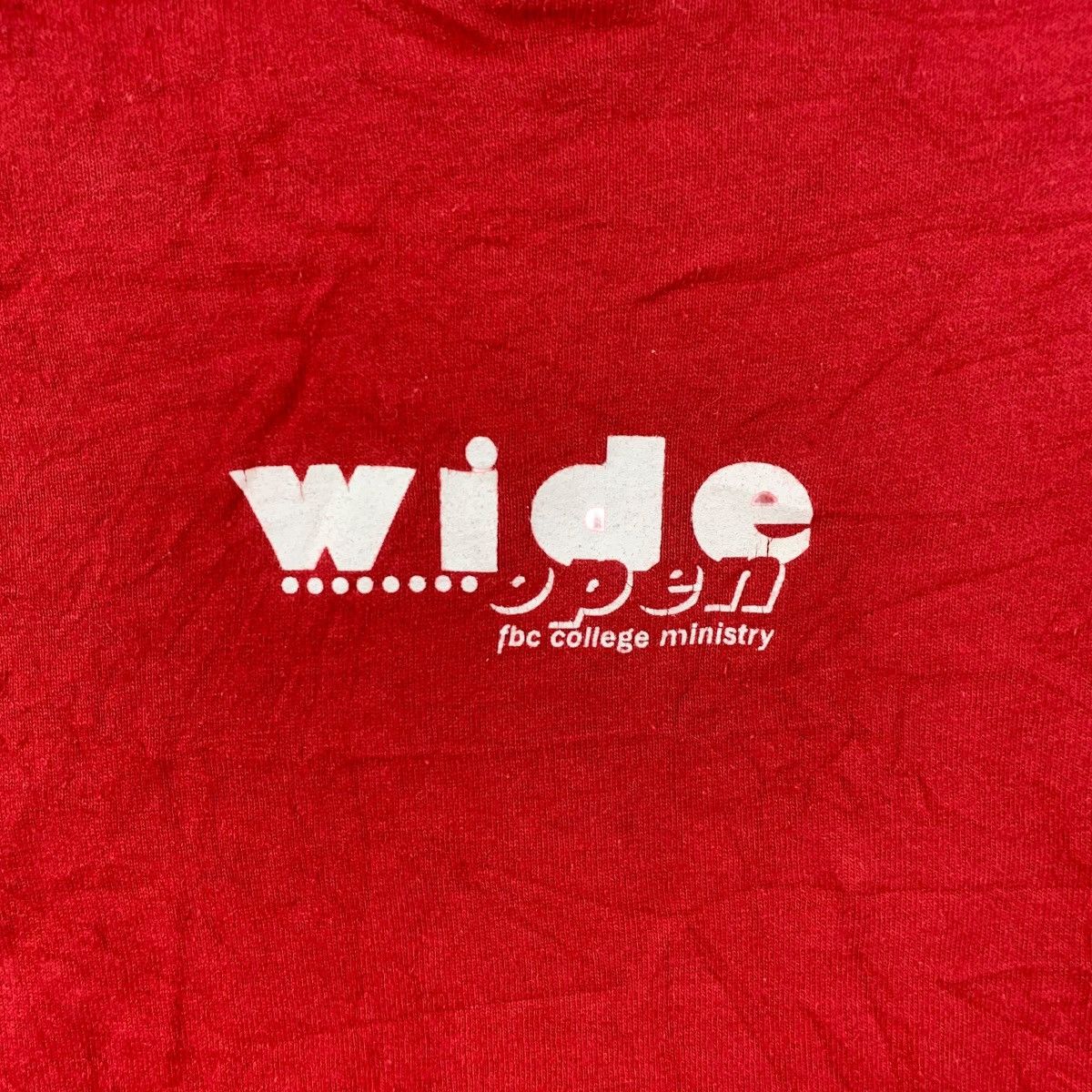 Vintage Vintage IT’S WILD STICKMAN FBC College Ministry Tee Shirt Size US M / EU 48-50 / 2 - 5 Thumbnail