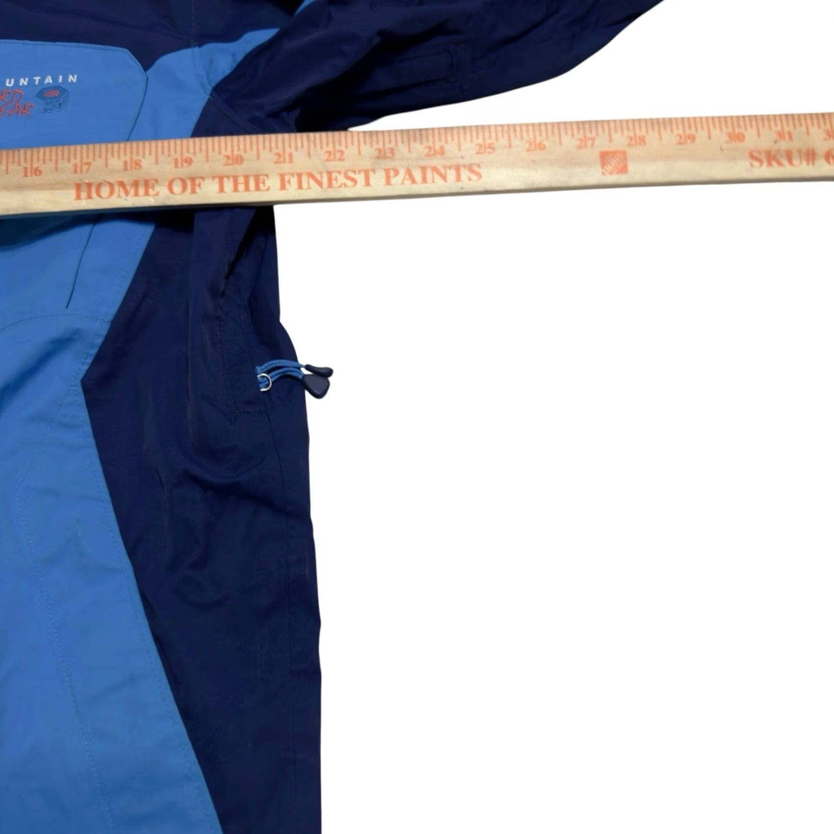 Mountain Hardwear Mountain Hardwear Mens Jacket Wind Rain Full Zip Blue XS? Size US M / EU 48-50 / 2 - 4 Thumbnail