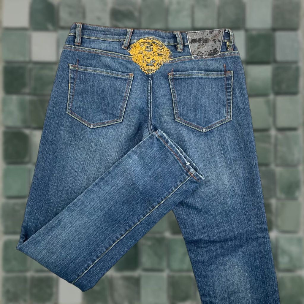 Ed Hardy Vintage Ed Hardy Tiger Embroidered Jeans Women 32x34 Slim Fit Blue Ed Hardy Tiger Jeans Women 32x34 Slim Fit Blue Vintage Size 24" / US 00 / IT 34 - 1 Thumbnail