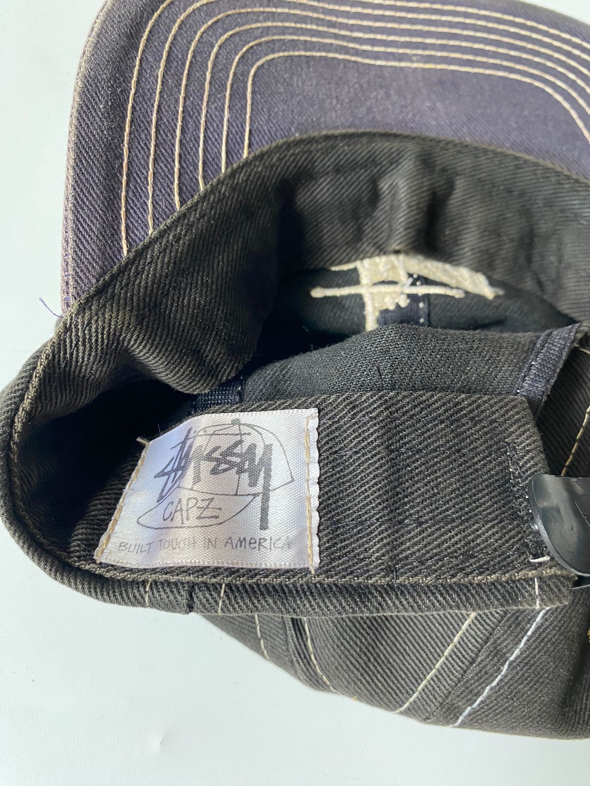 Stussy × Vintage Stussy Vintage Hat Made In USA 80s Size ONE SIZE - 7 Thumbnail