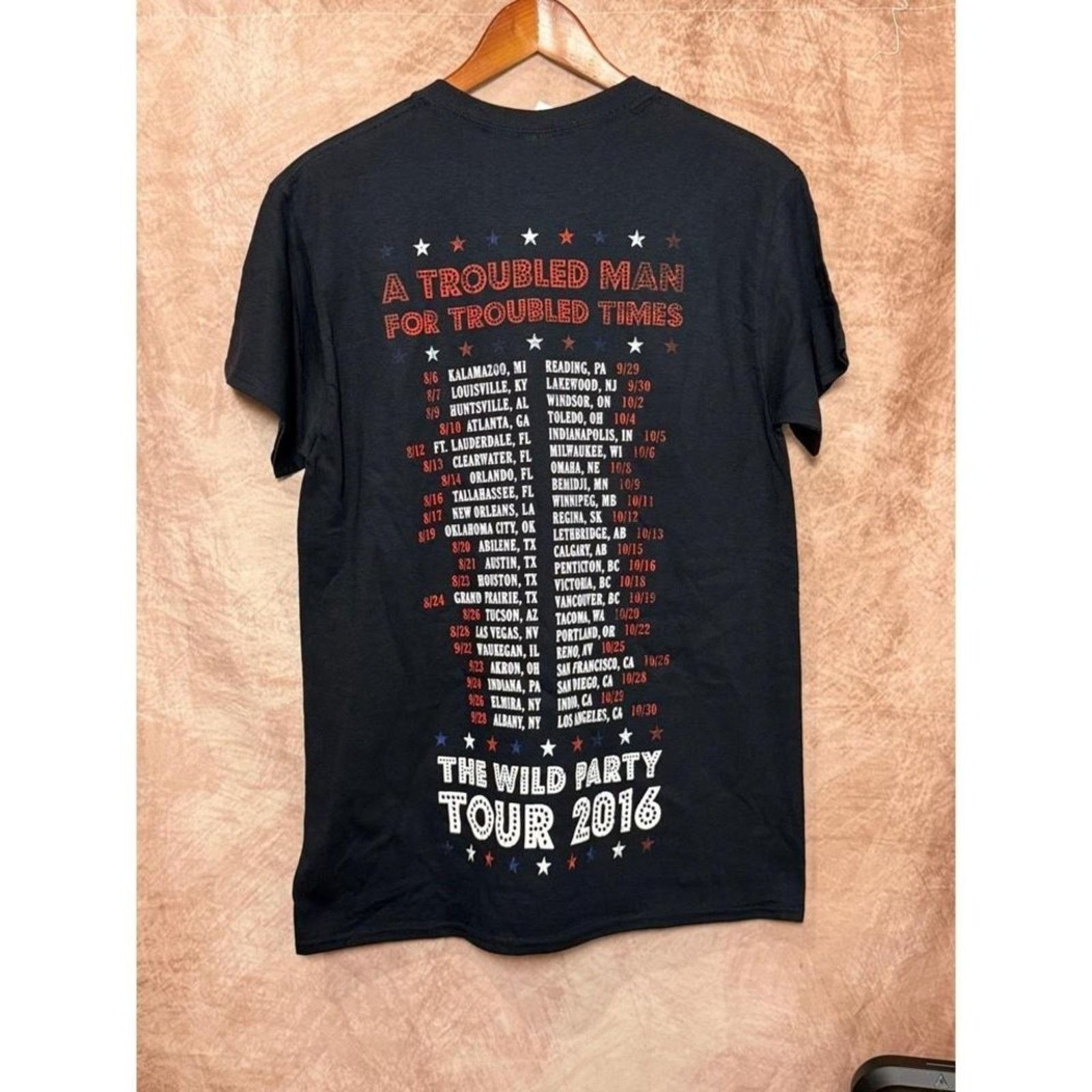 Other Alice Cooper 2016 Tour Tee I Wanna Be Elected Sz M (NWOT) Size US M / EU 48-50 / 2 - 4 Thumbnail