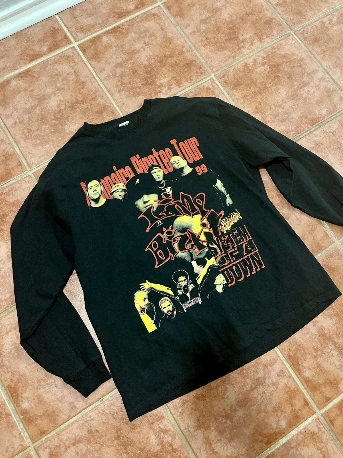 Vintage Vintage 1999 Limp Bizkit System Of A Down Billionaire Pirate Size US XL / EU 56 / 4 - 1 Thumbnail