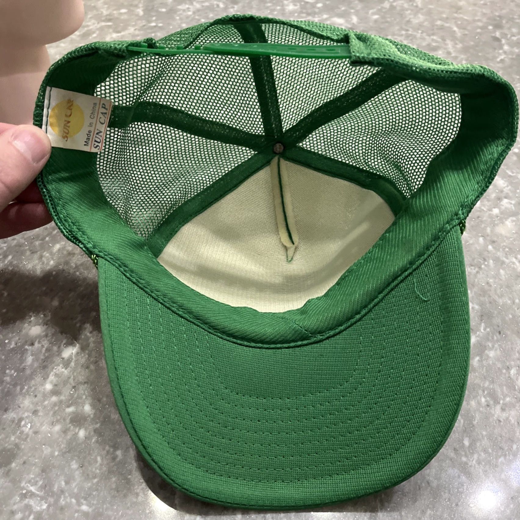 John Deere John Deere Trucker Hat San Sun White Adjustable Snap Back Green Cap Look Trucker Sun Sun Sun? Size ONE SIZE - 6 Thumbnail