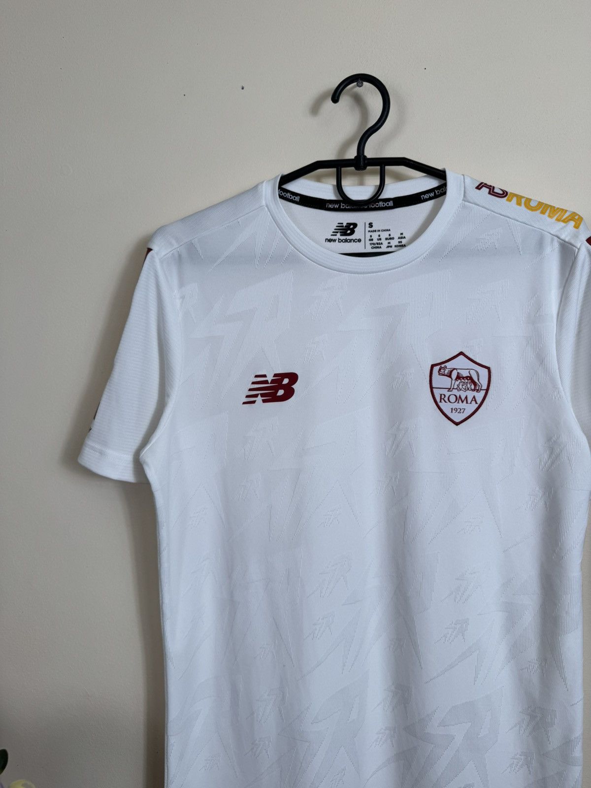 New Balance New Balance As Roma Jersey Training Pre Game 2023 S Size US S / EU 44-46 / 1 - 7 Thumbnail