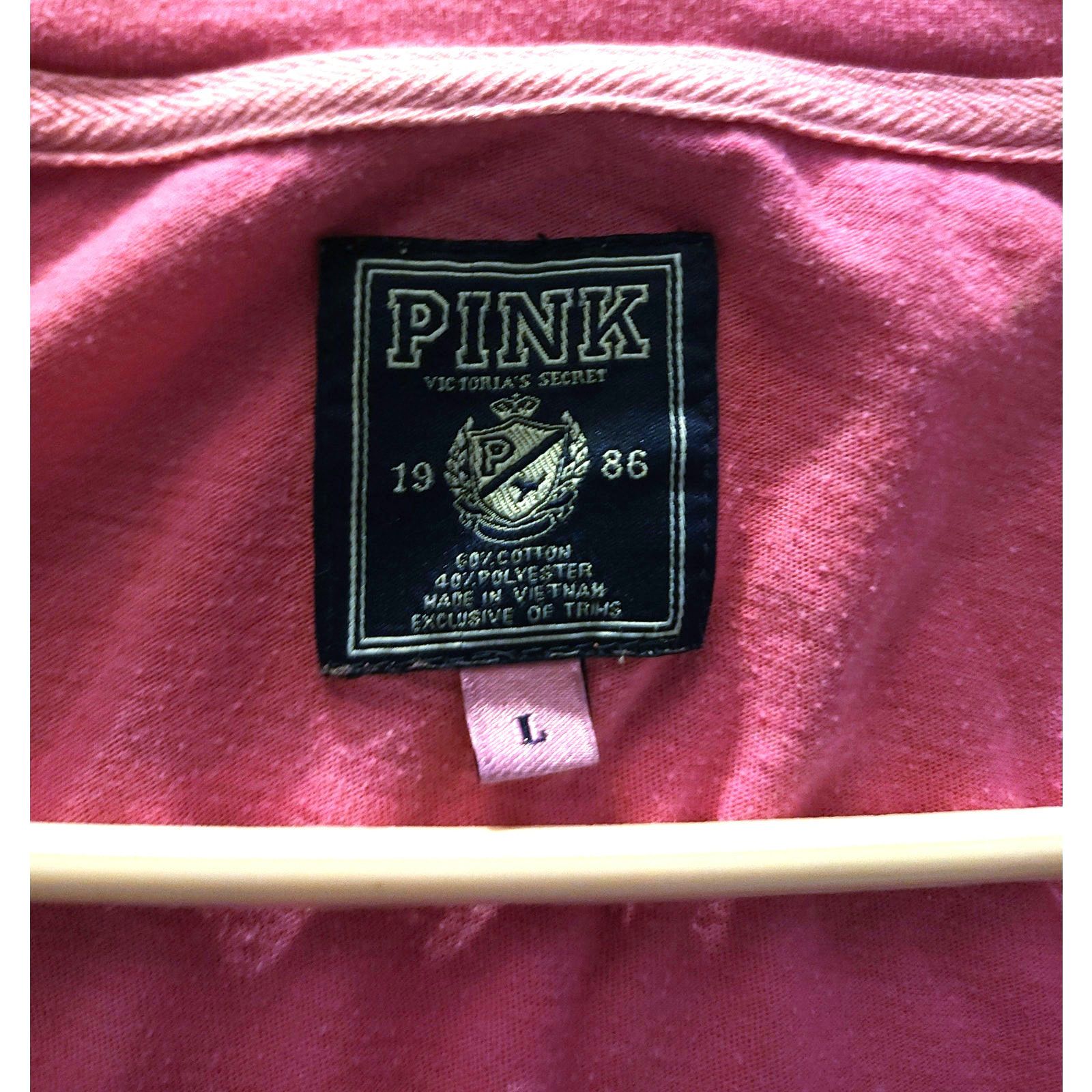 Victoria's Secret Victorias Secret Pink Warm My Heart Not My Planet T Shirt L Size L / US 10 / IT 46 - 3 Thumbnail