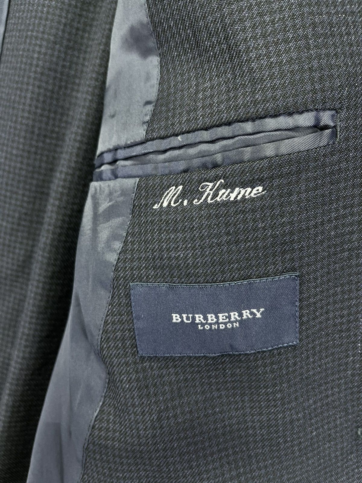Burberry Vintage Burberry London Wool Blazer Coats Jacket Size US M / EU 48-50 / 2 - 7 Thumbnail