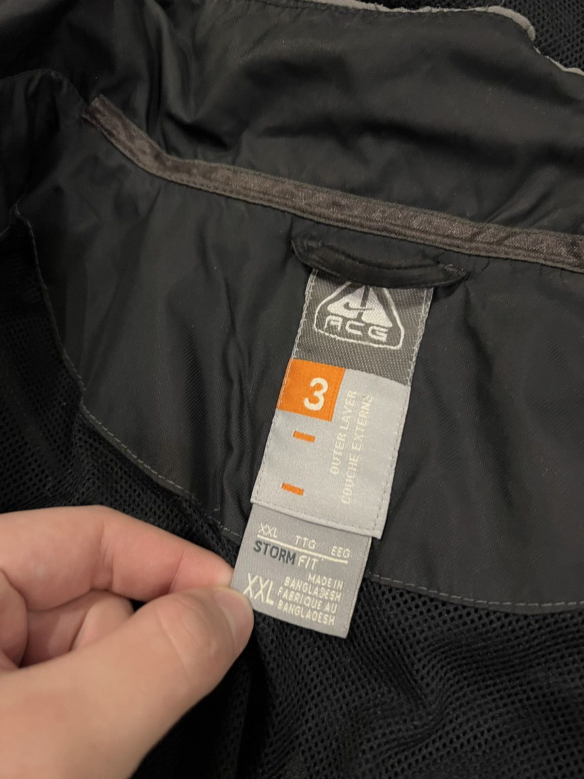 Nike ACG × Vintage Vintage Y2k Nike ACG Nylon Storm-Fit Jacket 00’s Size US XXL / EU 58 / 5 - 12 Thumbnail